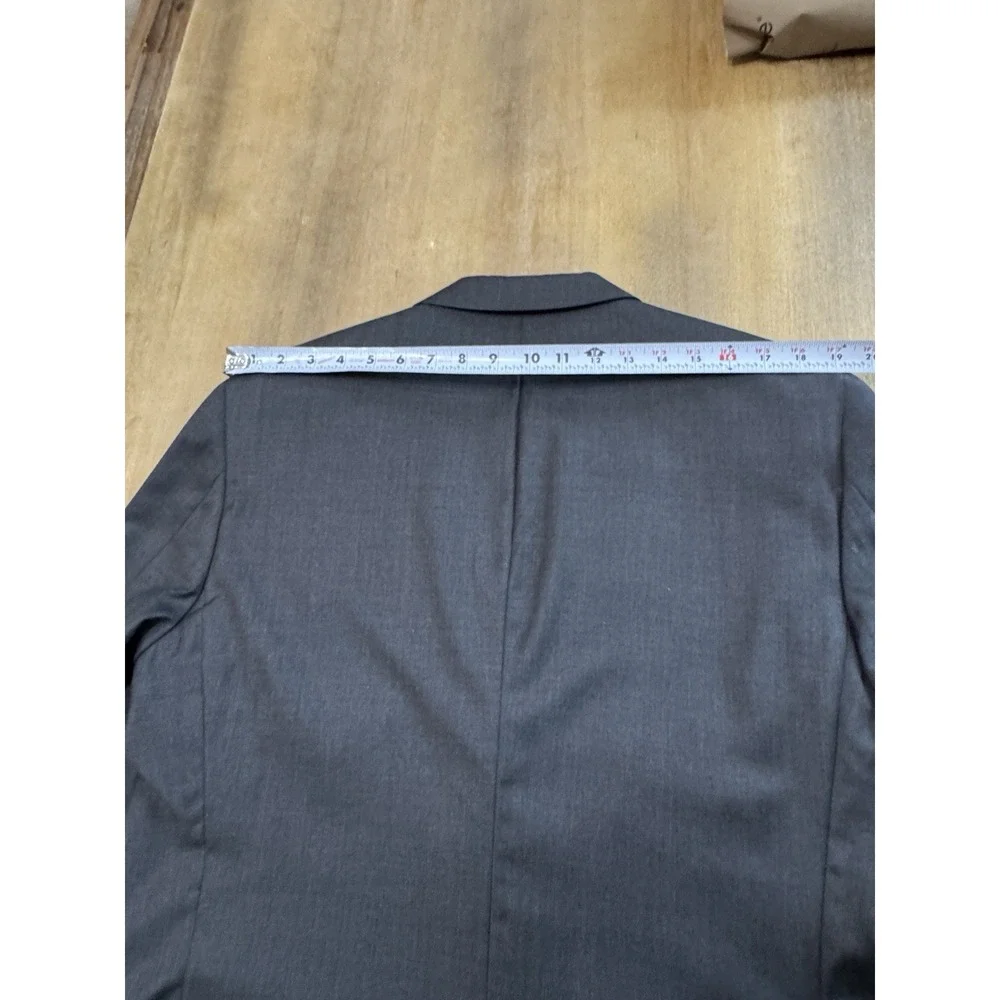 Peter millar Sport Coat Blazer 44 R Gray Wool‎